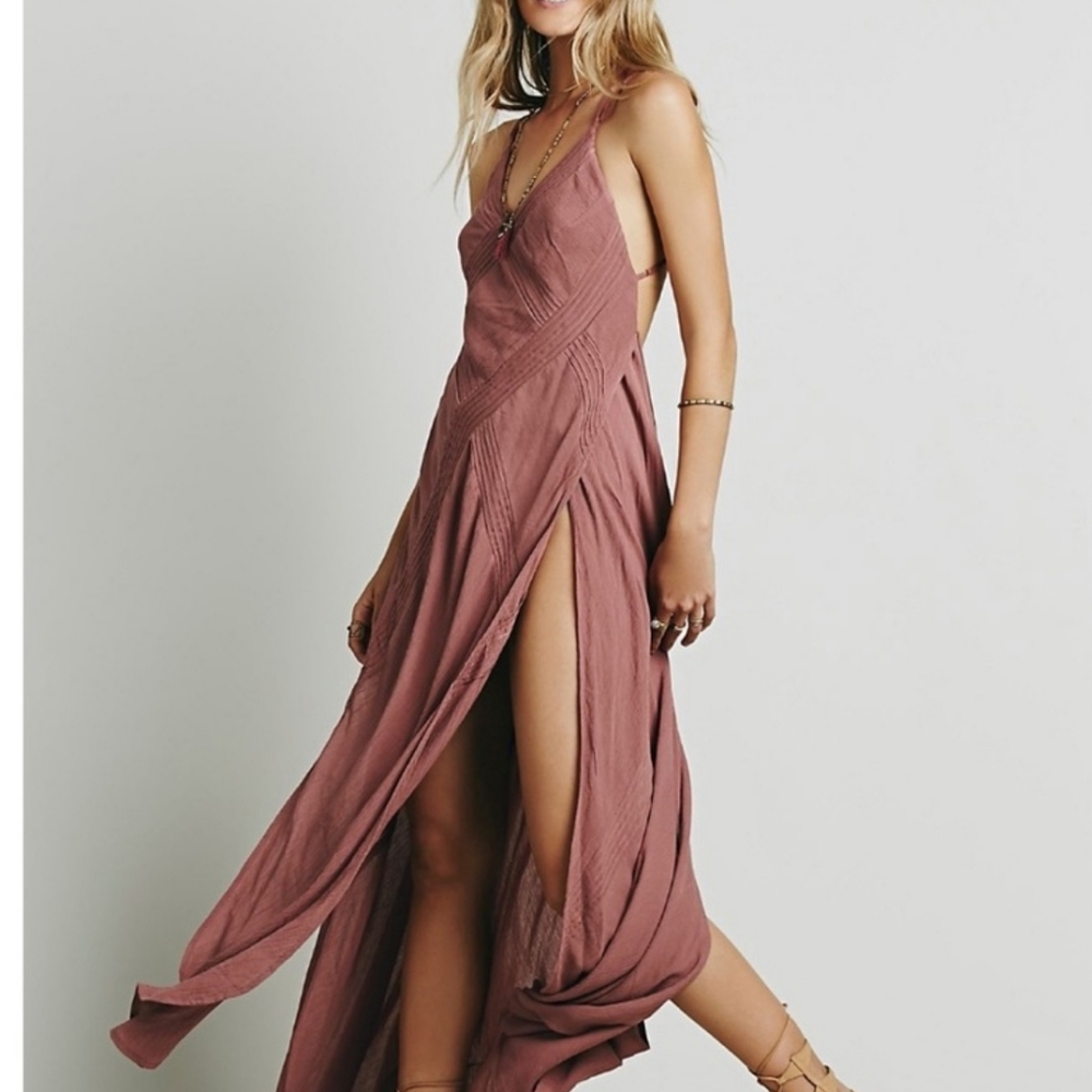 Free People Summer Rain Maxi Dress